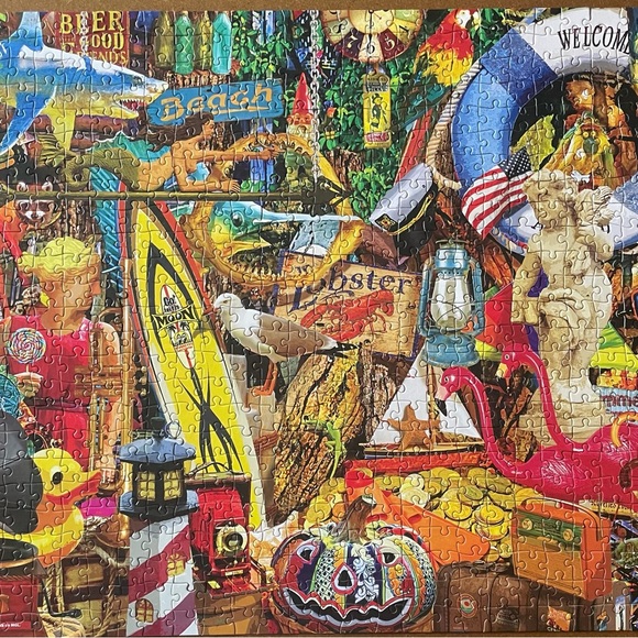 Big Ben by MB Beach Road Pickers 750 pc Puzzle - Picture 1 of 10